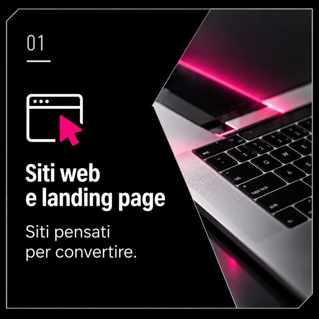 siti web e landing page